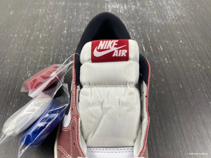 JORDAN OG AIR LOW 1 X 'RED BLACK' ROOM FN0432-017 TROPHY 1020